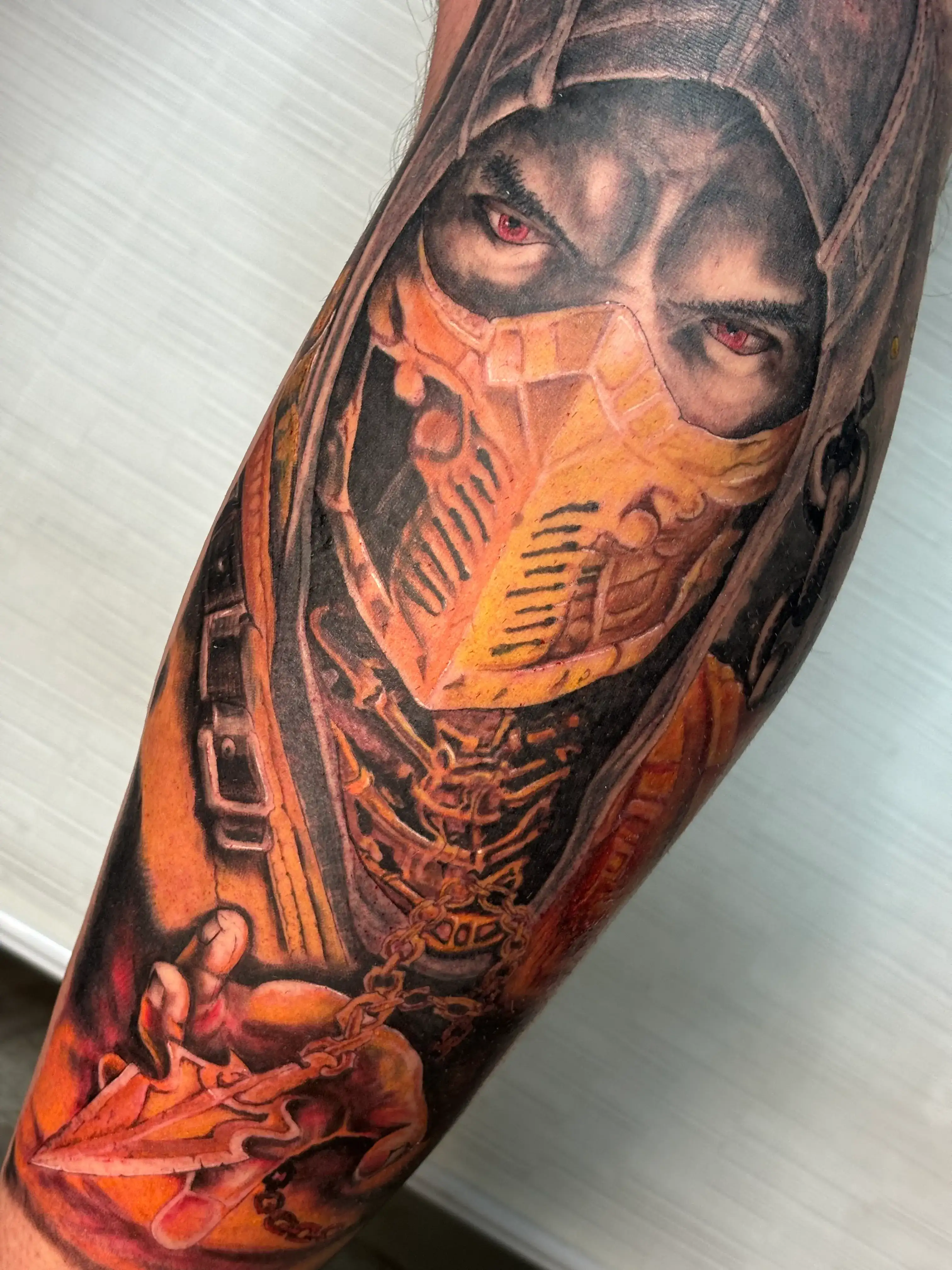 Proceso de tatuaje — Johan Marin