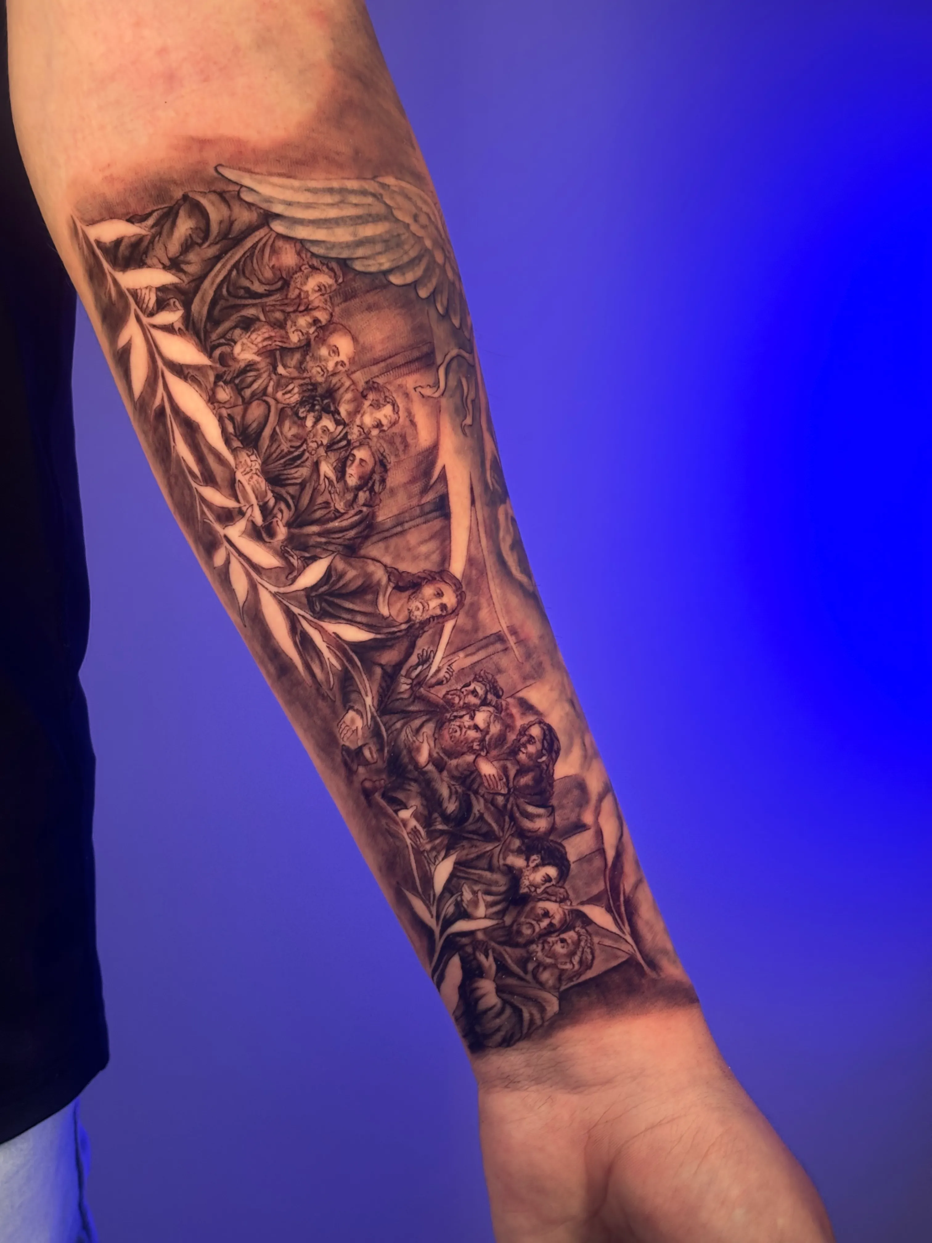 Proceso de tatuaje — Johan Marin